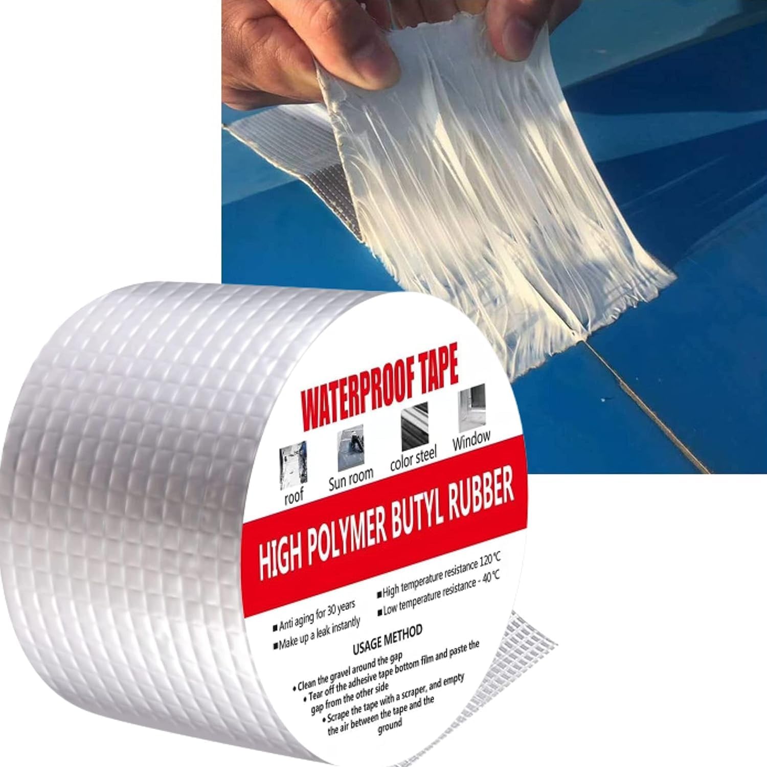 ALLUMINIUM FOIL TAPE 4 INCH