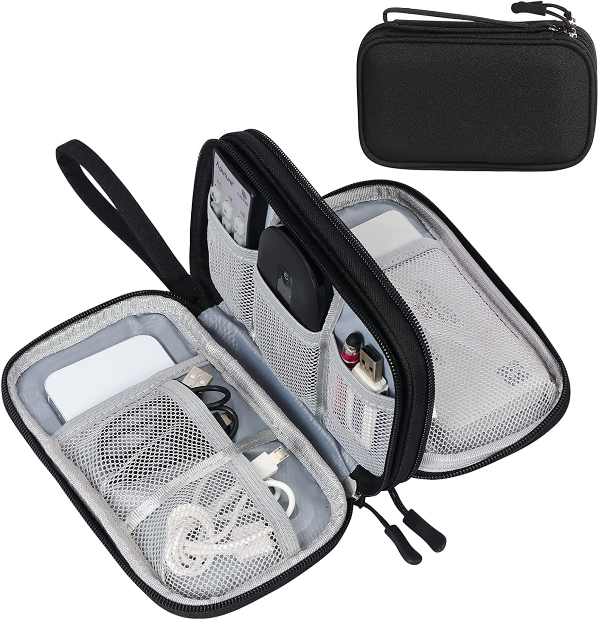 TRAVEL CABLE ORGANIZER BAG