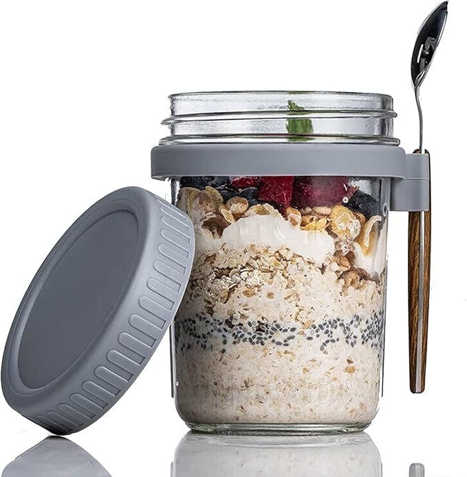 JAR WITH SPOON 350 ML