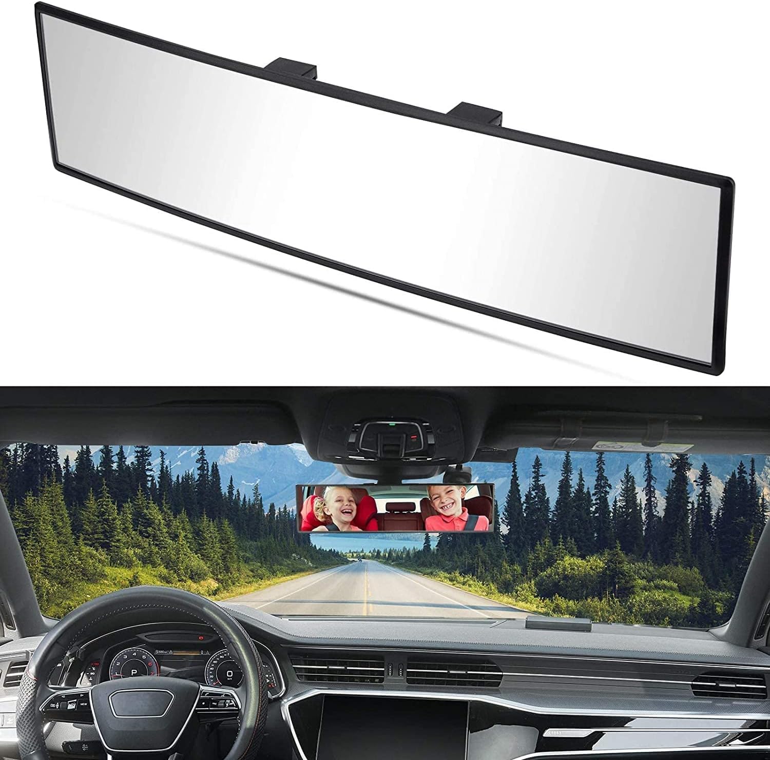 Car Panoramic Rear Mirror
