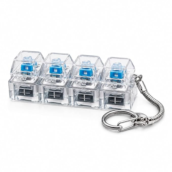 FIDGET KEYBOARD KEYCHAIN