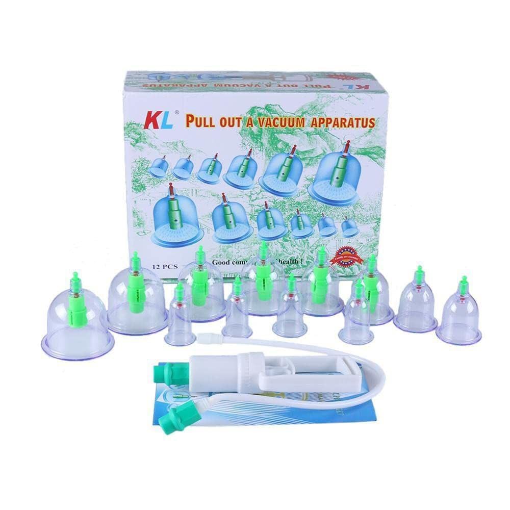 CELLULITE CUPPING MASSAGER 12 CUPS SETS
