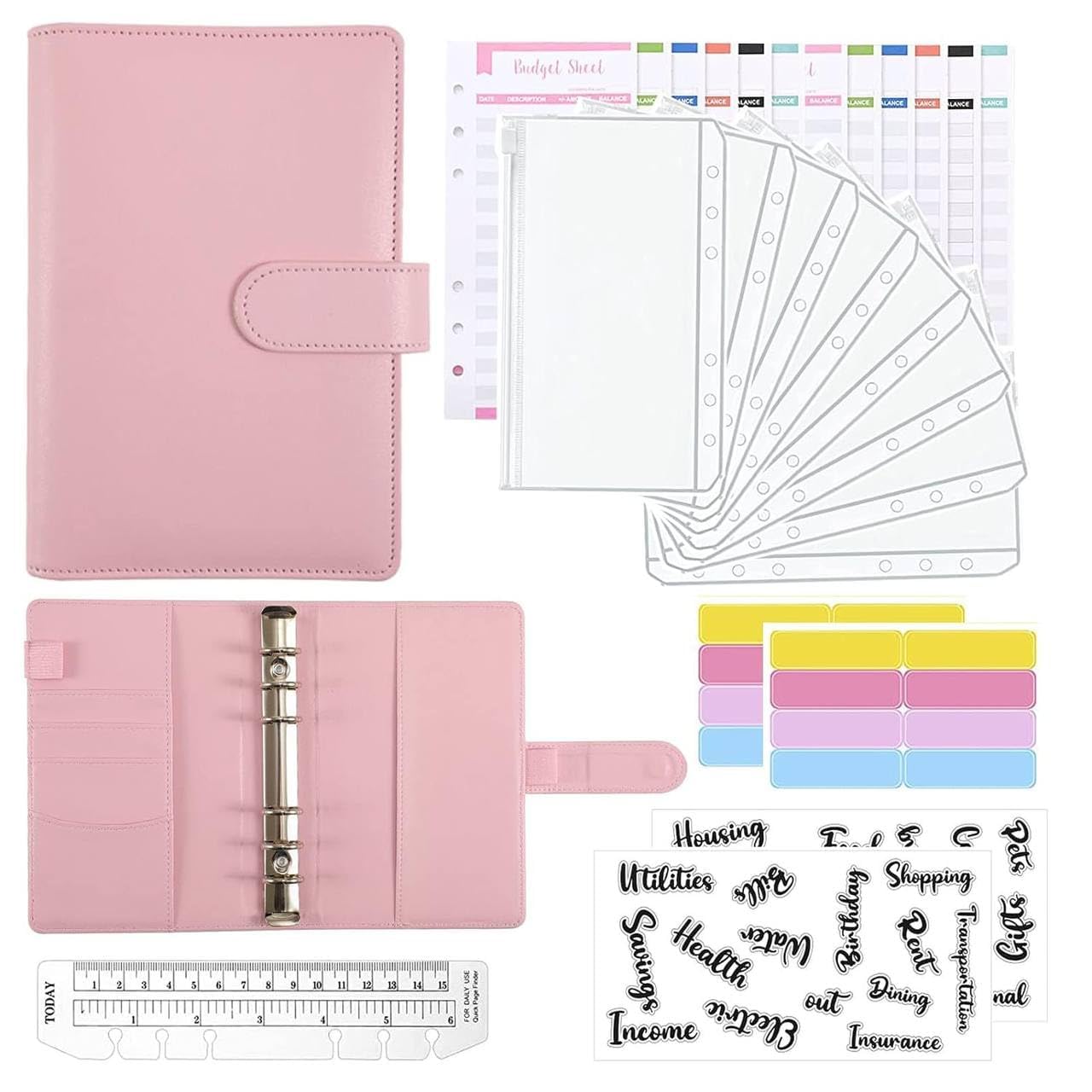 RING BINDER NOTEBOOK FOR BUDGET