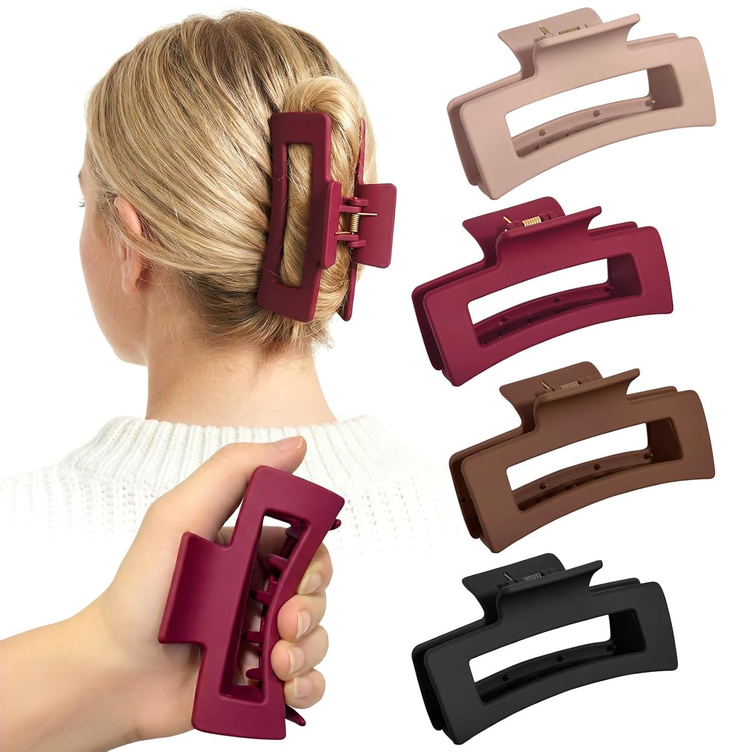 Soft  Hair Claw Clips for Women