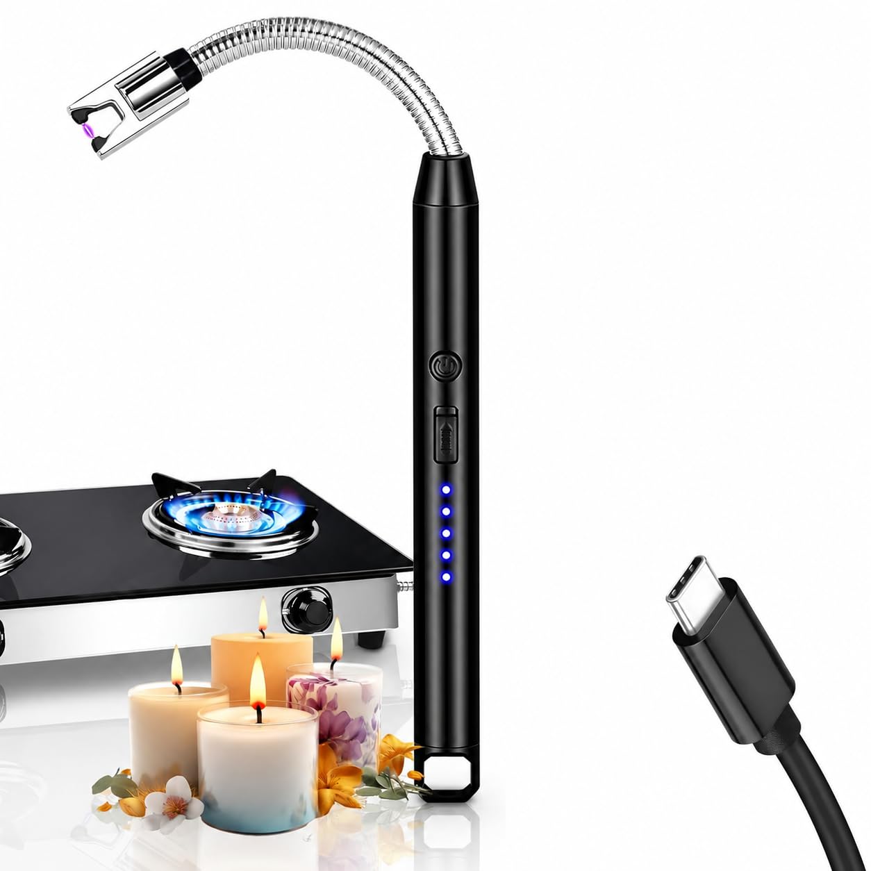 USB RECHARGABLE GAS LIGHTER