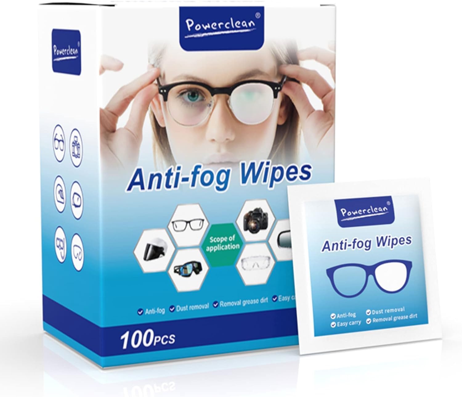 ANTI FOG WIPES