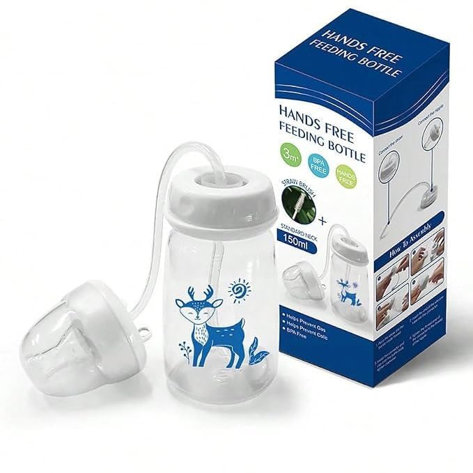 Hands Free Feeding Bottle