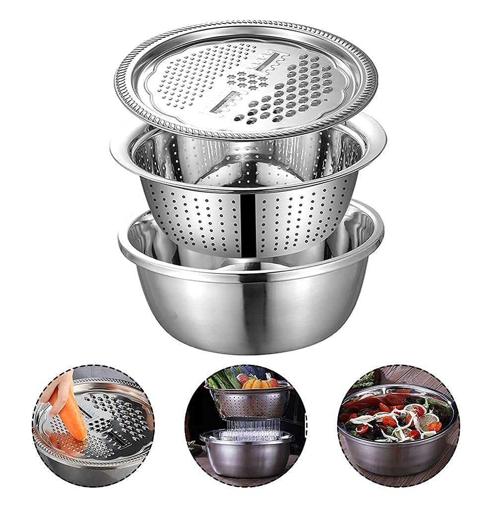 STAINLESS STEEL GRATER 3 IN 1