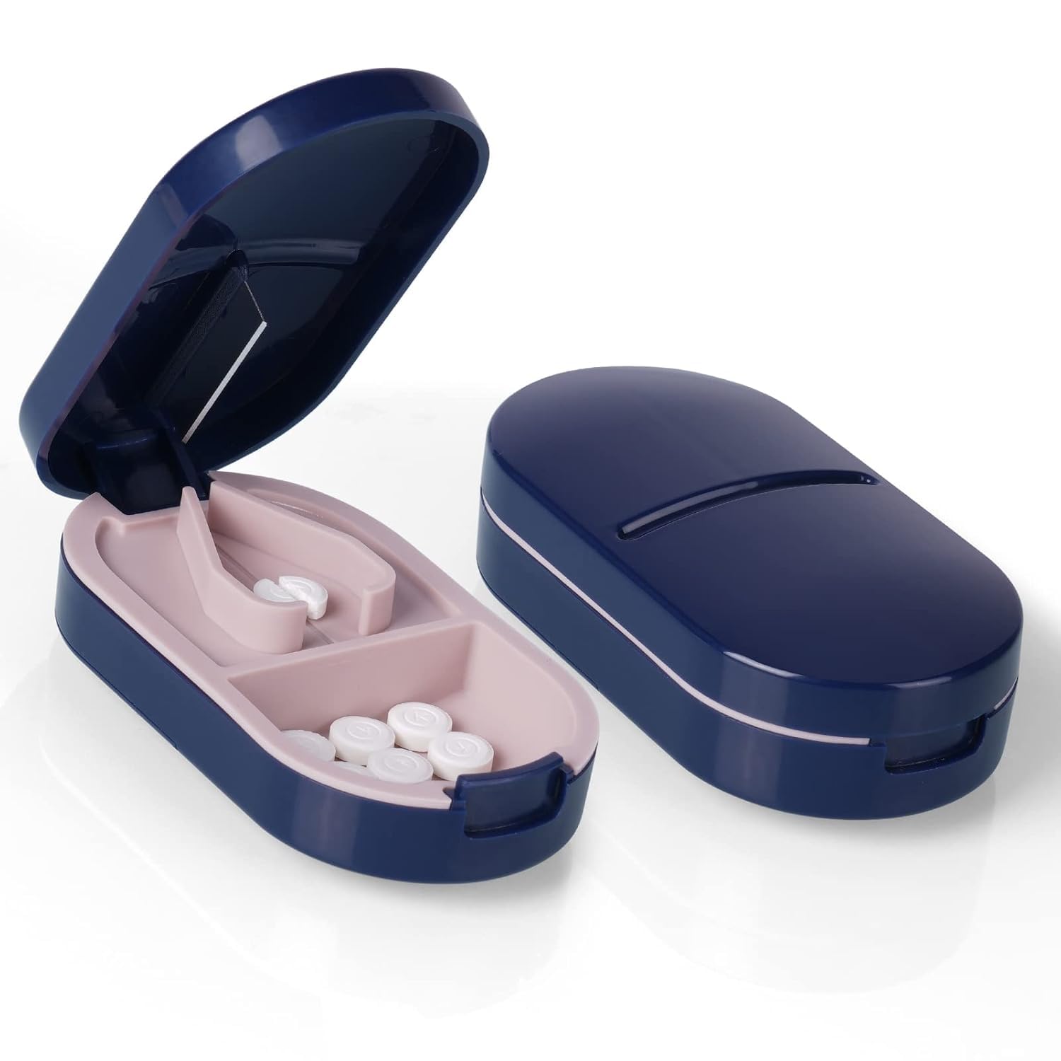 PILL BOX WITH CUTTER